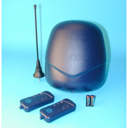 Kit domotica: 2 radio telecomandi t1f + 1 radio ricevitori rb1f + 433a sistema domotica nice - 1