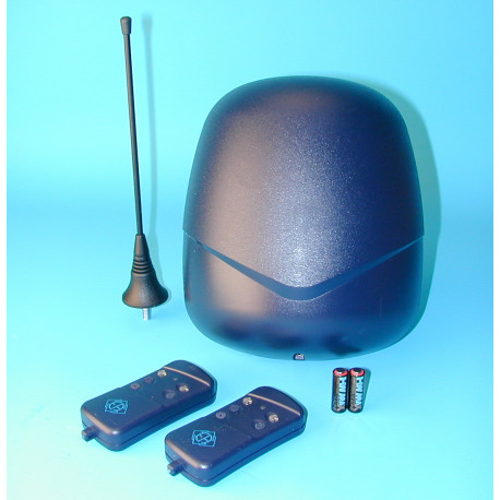 Kit domotica : 2 radio telecomandi t2f + 1radio ricevitori rb2f + 433a sistema domotica jr international - 1