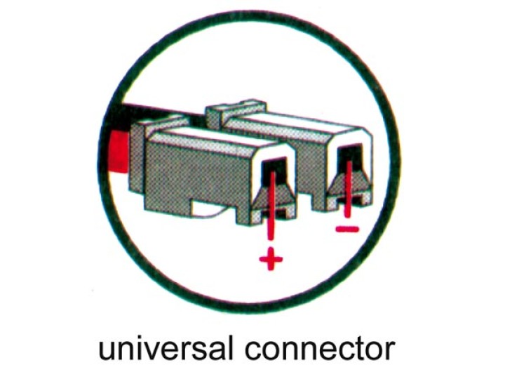 Batería para teléfonos inalámbricos 3.6v 320mah (conector universal) velleman - 1