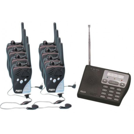 Set paging system 8 sender empfanger 446 mhz sender empfanger 446 mhz walkie talkie anruf 446. jr international - 1