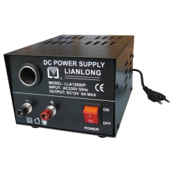 Electric power supply 220vac 12vdc 5a 60va electric power supply cigar lighter transformer 12v electric power supply