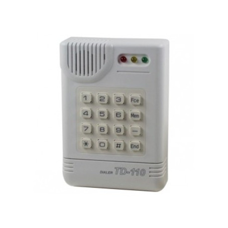 Telephone transmitter with 4 numbers 1 message alarm 4 phone numbers automatic dialer dialing device jablotron - 1
