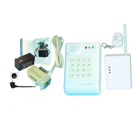 Alarm pack anti distress telephone transmitter electronic alarm listening patient jr international - 1