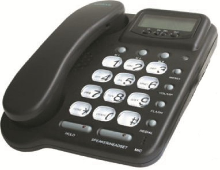 Telefono centralino cablato ascolto a mani libere amplifica no. 20 (auricolare opzionale) memoria dell'amplificatore jr internat