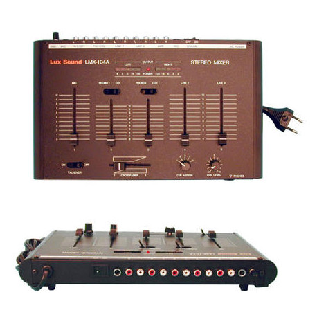 Pannello di mixage 5 ingressi 220vca promix50 tavolo mixaggio sonorizzazione musica jr international - 1
