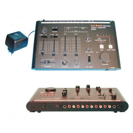 Mixing console 5 input stereo dj mixer + sampling, 220vac digital mixer  mixing console digital mixer tables digital mixer syste