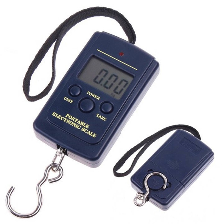 Digital scala bagagli borsa valigia peson pesa 40kg misura del peso vtbal40 gancio portatile silverline windows - 5