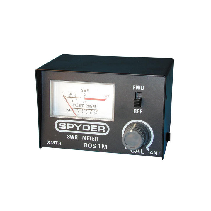 Tosmeter spyder swr2 euros 1m cb antena fija de tasa ajustable de ondas de radio jr international - 1