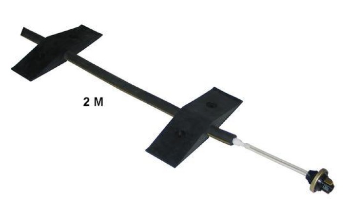 Kit contattore + 2m tubo stradale pneumatico pneumatici per contare machine car sicurezza rivelatore jr international - 1