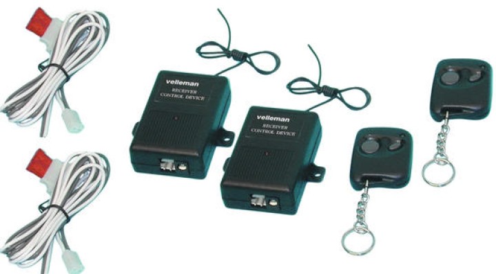 Kit domotica : 2 radio telecomandi tx6+2 ricevitori radio rx6 kit domotica radio info games - 1