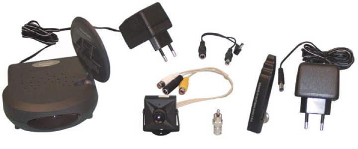 Pack camara video inhalamabrico +1 emisor + 1 receptor jr international - 1