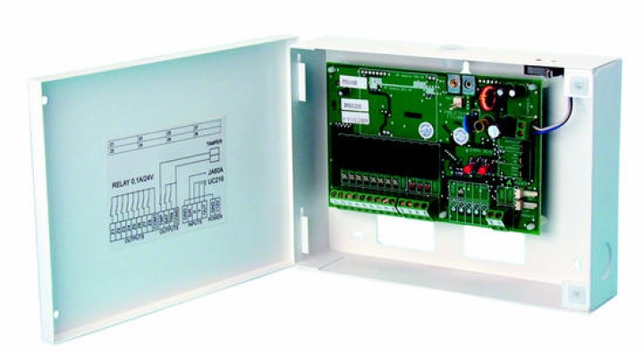 Modulo extension 433.92mhz 8 canales 12vcc para uc280 y uc281 jr  international - 1