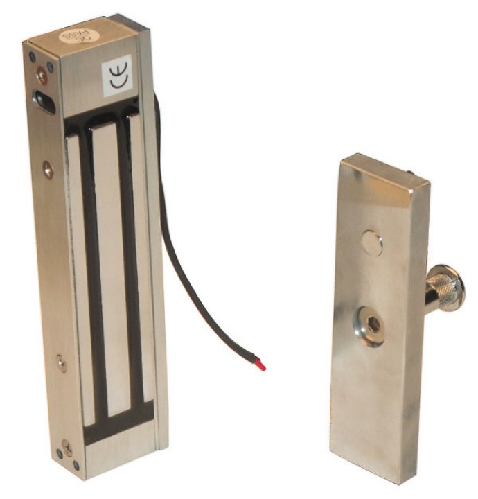 Ventosa electromagnetica en saledizo 180kg 12vcc jr international - 1