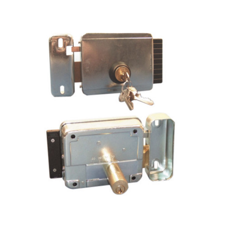 Keyswitch electric opening on the left projection 12vca ajustable size 50 to 80mm keyswitch electric opening on the left project