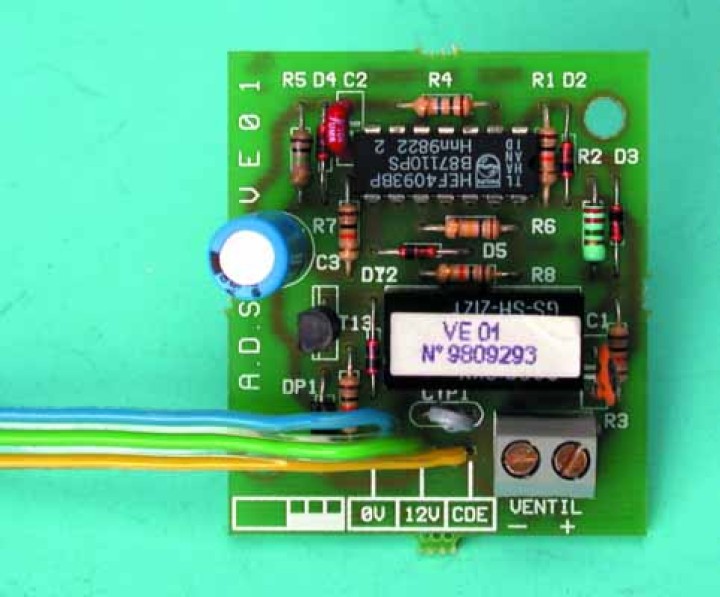 Modulo elettronico per cartuccia fu12v,ga12v,gp12v jr international - 1