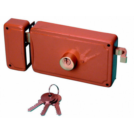 Double imput security lock, ø26x46mm locks mechanic opener system anti theft anti robbery system personal security anti assault 