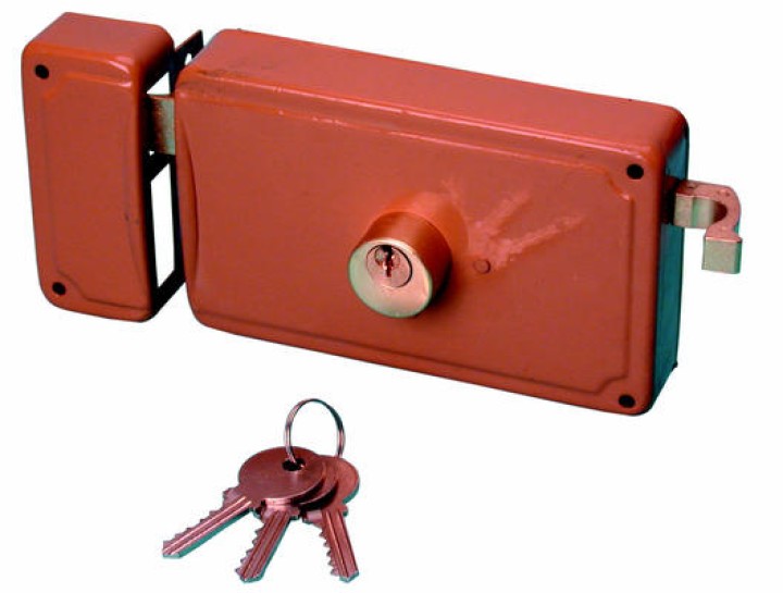 Cerrojo de seguridad doble entrada canon : ø26x46mm cerrojos doble entradas canon cierres seguridad hogares casas cogex - 1