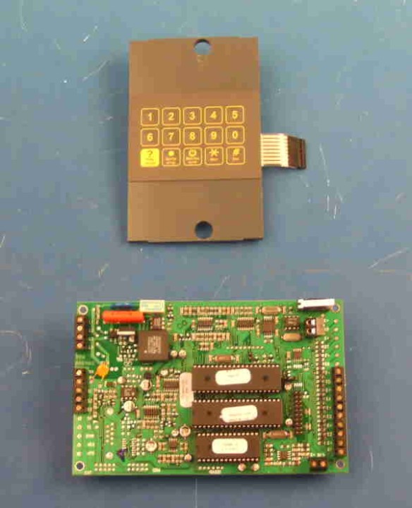 Tastatur+elektronische karte fur telefonsender jr international - 1