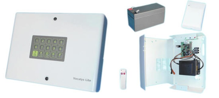Telephone transmitter with 4 numbers 1 message with radio receiver alarm transmission telephone alarm automatic telephone dialer