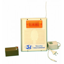 Kit sirena esterna senza filo per centrale allarme vr5 (vp21n+vp21c+12v1 all'interno) segnalatore acustico allarme sirena estern