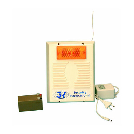 Siren wireless alarm pack for vr5 control panel (vp21nwireless alarm siren+vp21c electric power supply +12v1 rechargeable batter