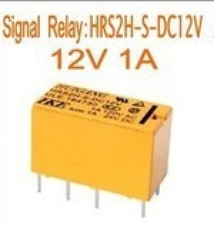 Dil relais 1a 30vdc 125vac 2 x wechsler 12vdc velleman - 3