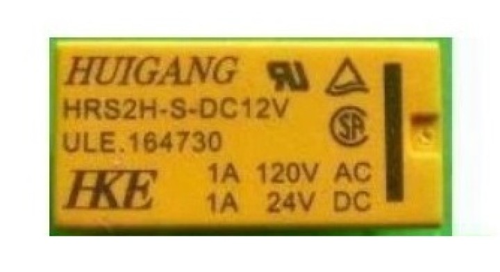 Dil relè 12v 2 x 125vac 1a/30vcc resto lavoro 12vdc vr1d122c velleman vr1d122c velleman - 4