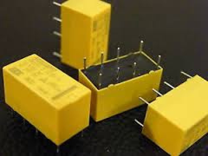Relay dil relay 1a 30vcc 125vca 2 x rest work12vcc vr1d122c 12v velleman - 5