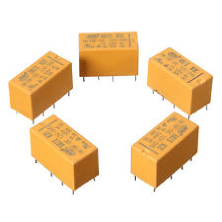 Dil relè 12v 2 x 125vac 1a/30vcc resto lavoro 12vdc vr1d122c velleman vr1d122c velleman - 7