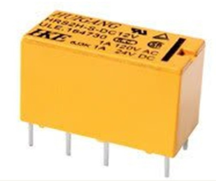 Relay dil relay 1a 30vcc 125vca 2 x rest work12vcc vr1d122c 12v velleman - 8
