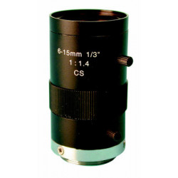 Zoomobjektive manual cs f 6 15mm caml9b zoom fur kamera videouberwachung sicherheitstechnik velleman - 1