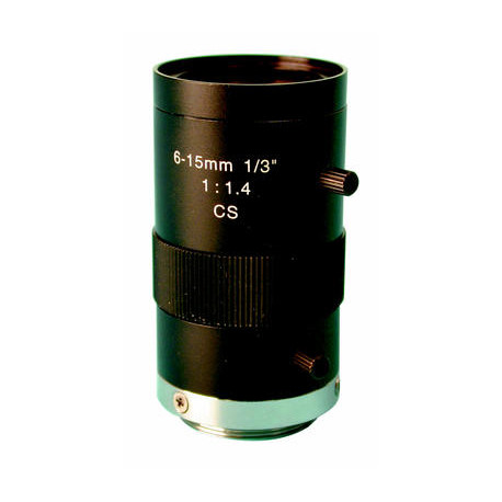 Zoom video manual cs f 6 15mm caml9b para camaras de video vigilancia sistema video vigilancia velleman - 1