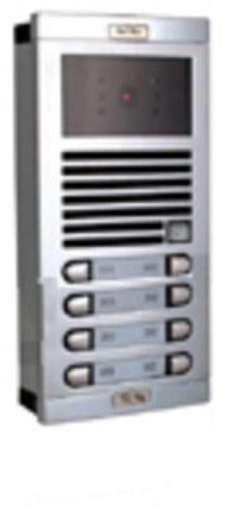 Intercom colour surface mounting camera panels for 8 apartments video doorphone system video doorphone entry systems digital vid