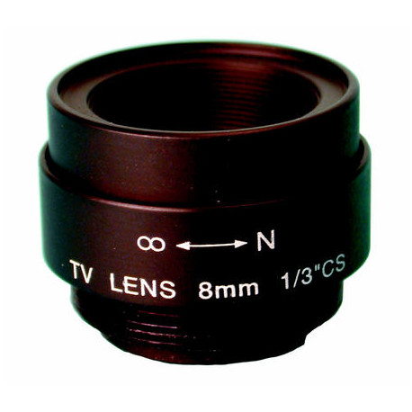Obiettivo telecamera 8mm senza diaframma caml3b obiettivi telecamere obiettivo telecamera jr international - 1