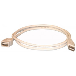 Usb 2.0 cable a male to female 1m velleman - 1