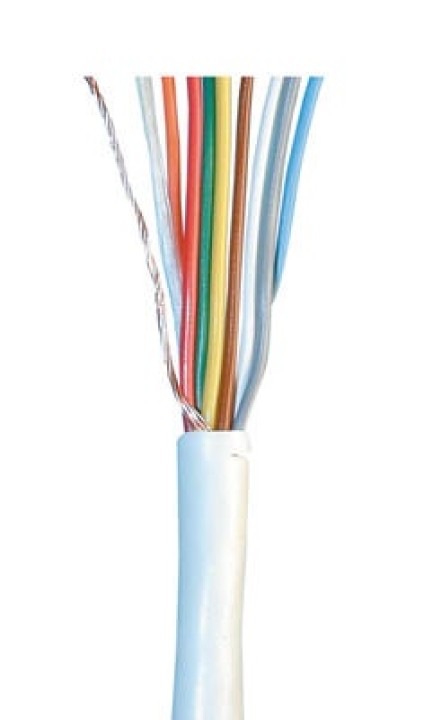 Flexibles kabel 8x0.22 weiß ø4.5mm 100m flexible kabel flexibles kabel flexibles kabel flexibles kabel cae - 1