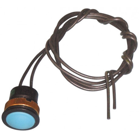 Boton pulsador azul especial para medioambiente severo impermeable con cable boton azul pulsado medioambiente dificil cen - 1