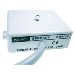 Interruptor crepuscular 220v (pilota jusqu tiene 3a) kit electronico no montado kemo - 1