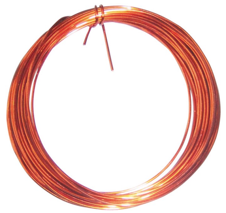 Hilo de cobre para altafrecuencia ø0.5mm 6 m kemo - 1