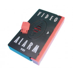 Cinta video con alarma electronica integrada para proteccion antirrobo video cassete segurida alarma video cintas hama - 1