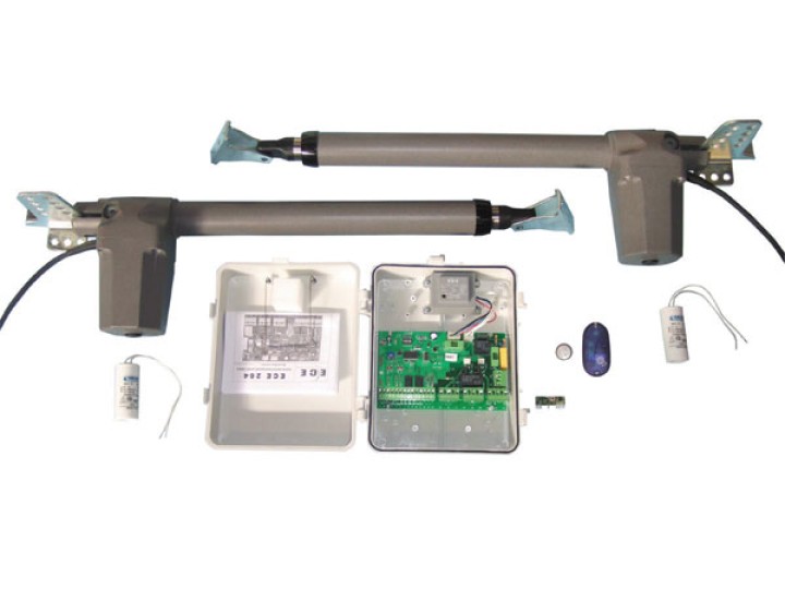Kit motorizacion 2 hojas bloqueante 1.85m 300mm automatismo basic 310w automatismos jr international - 1