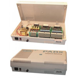 Pabx central autocom estandar del telefono del autoccomutator analogica telefonico 12 lineas 48 extentiones jr international - 1