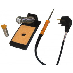 220v 15w soldering iron welding device with media station soldering station for soldering cen - 1