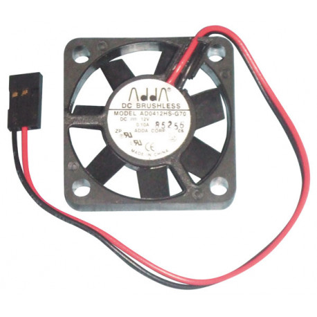 Electric ventilator 12vdc 0.1a 40x40mm electric fan konig - 1