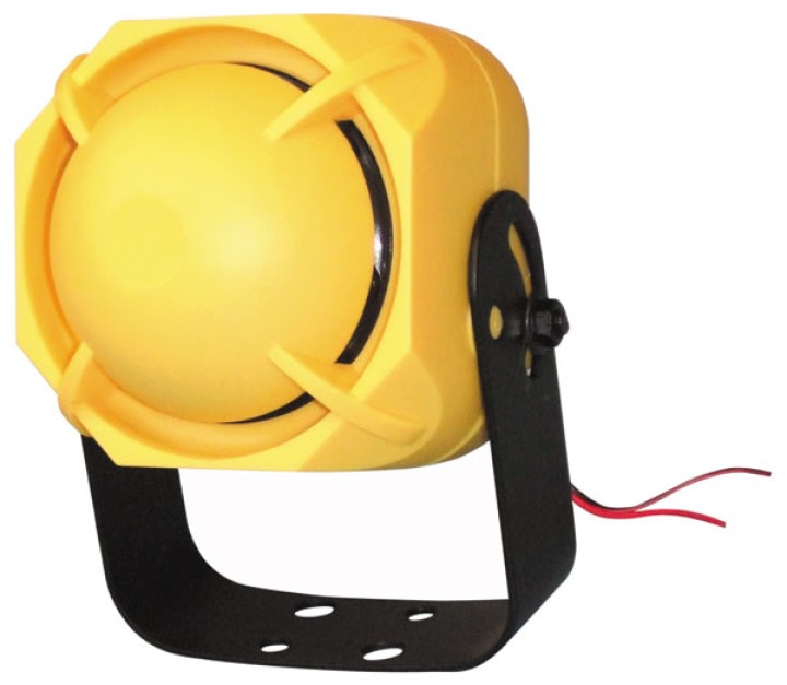 Sirena elettronica 12vdc 20w 6v 7v 9v 10v 11v 12v 13v 14v 8v sv/ps16 resistenza agli agenti atmosferici velleman - 1