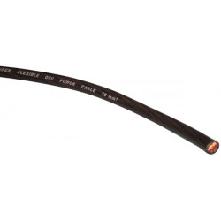 10mm black power supply cable 1 meter for battery voltage 12 or 24v converter
