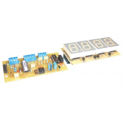 Electronic map display with 4 digits 25mm peak 16fxxx 9vdc power supply 24vdc to cdp4c