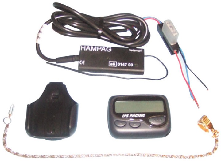 Allarme rivelatore di scontro anti sollevamento trasmissione senza filo pager intrusione hampag velleman velleman - 1