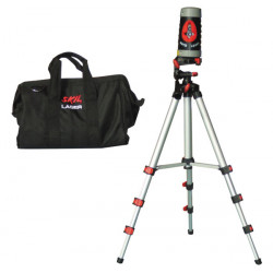 Laser level construction tripod construction type 2 + support + transport bag building ouskil0515ac