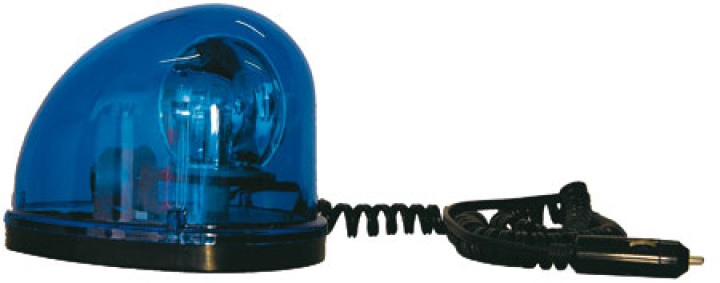 Magnetic rotating light 12vdc 23w blue drop of water rotating light rotating halogen beacons magnetic rotating beacons for fire 